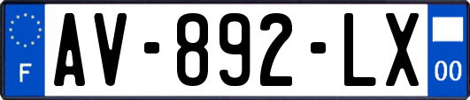AV-892-LX