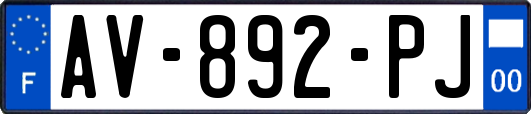 AV-892-PJ