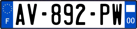 AV-892-PW