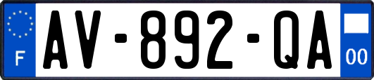 AV-892-QA