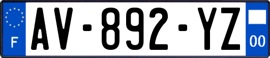 AV-892-YZ