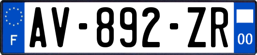 AV-892-ZR