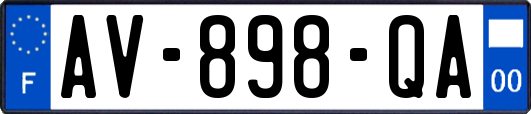 AV-898-QA