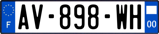 AV-898-WH