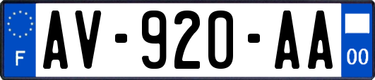 AV-920-AA