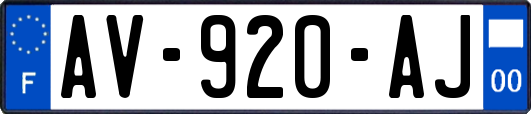 AV-920-AJ