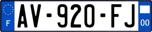AV-920-FJ