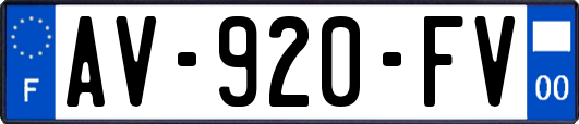 AV-920-FV