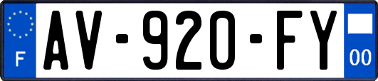 AV-920-FY