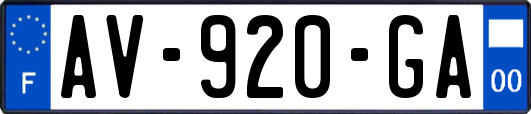 AV-920-GA