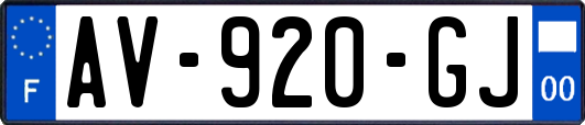 AV-920-GJ