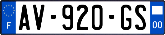 AV-920-GS