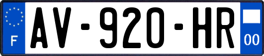 AV-920-HR