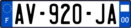 AV-920-JA