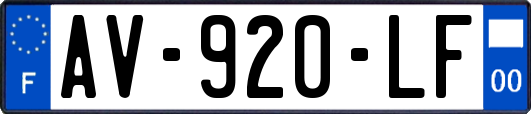 AV-920-LF