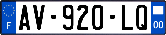 AV-920-LQ
