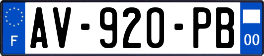 AV-920-PB