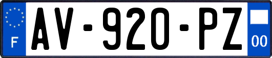 AV-920-PZ