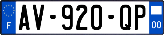AV-920-QP