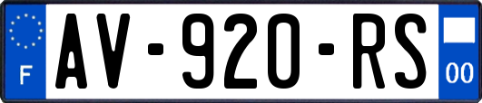 AV-920-RS