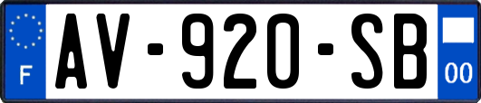 AV-920-SB