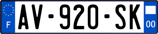 AV-920-SK