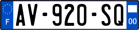 AV-920-SQ