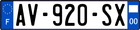 AV-920-SX