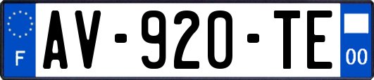 AV-920-TE