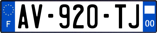 AV-920-TJ
