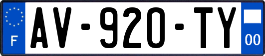 AV-920-TY