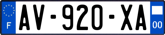 AV-920-XA