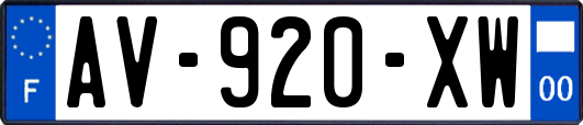 AV-920-XW
