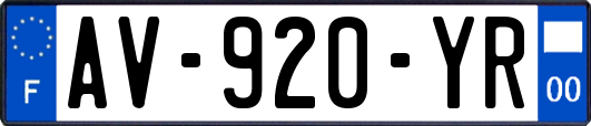 AV-920-YR