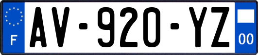AV-920-YZ