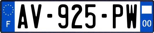 AV-925-PW
