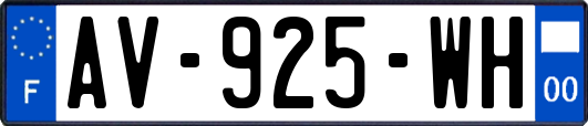 AV-925-WH