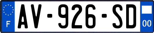 AV-926-SD
