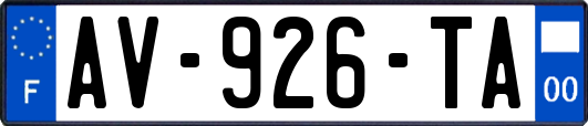 AV-926-TA