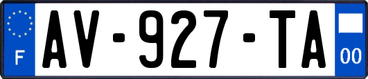 AV-927-TA