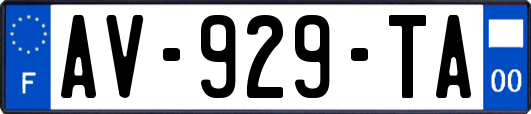 AV-929-TA