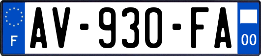 AV-930-FA