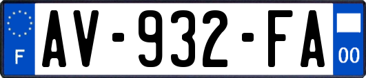 AV-932-FA