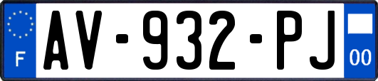 AV-932-PJ