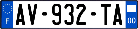AV-932-TA