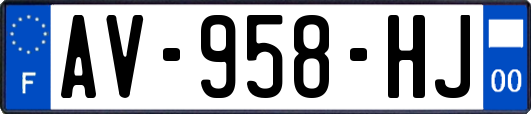 AV-958-HJ