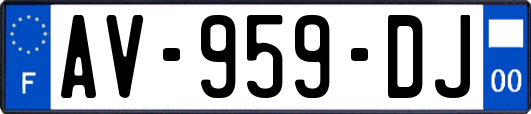 AV-959-DJ