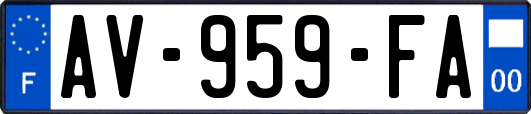 AV-959-FA