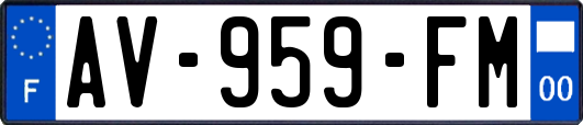 AV-959-FM