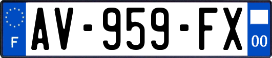 AV-959-FX